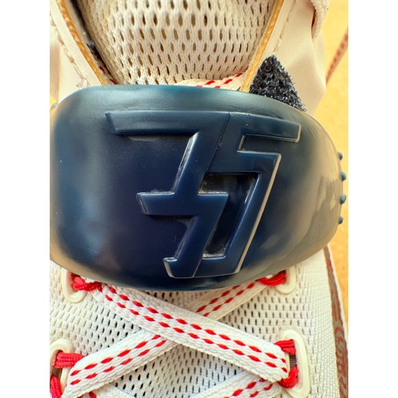 LN Nike Zoom Air KD7 #35 USA White Red M Basketball Sneaker 2014 Release Sz13 - Picture 5 of 9